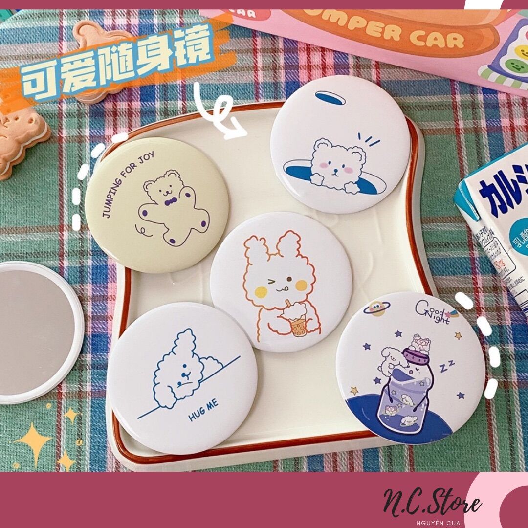Gương Trang Điểm Mini Siêu Xinh