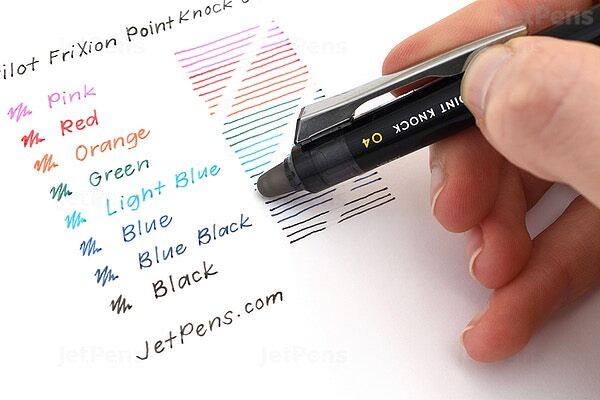 BÚT TẨY XÓA ĐƯỢC PILOT FRIXION KNOCK 0.4 (MADE IN JAPAN)
