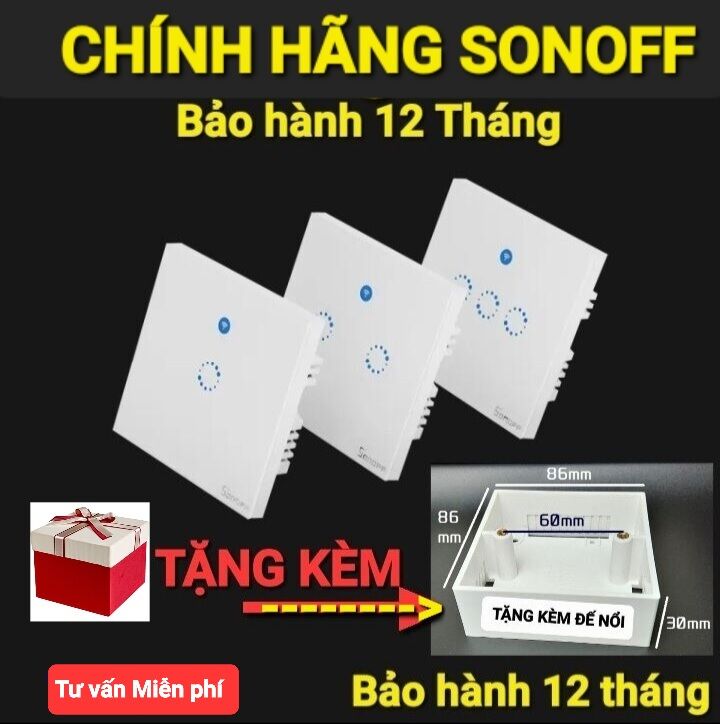 Công tắc wifi cảm ứng sonoff ( Hệ sinh thái cho ngôi nhà thông minh )