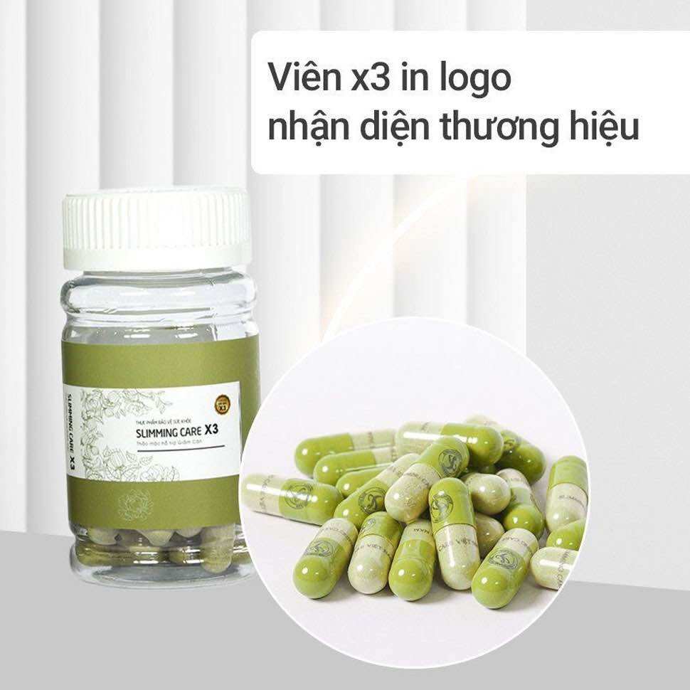 Trà Thảo Mộc Giảm Cân Slimming Care X3 tặng detox rau củ bơ