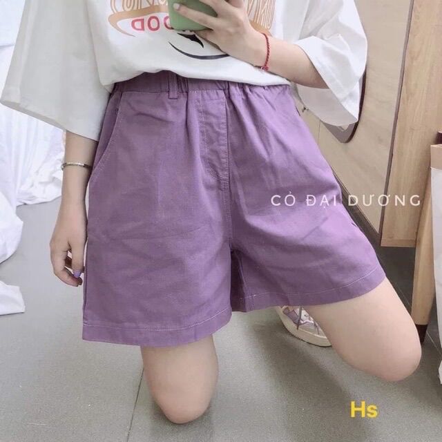 Quần đùi Kaki cạp cúc dáng xinh
