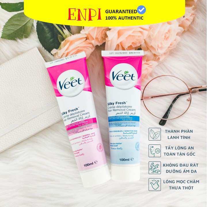 Kem tẩy lông Veet 100ml của Pháp