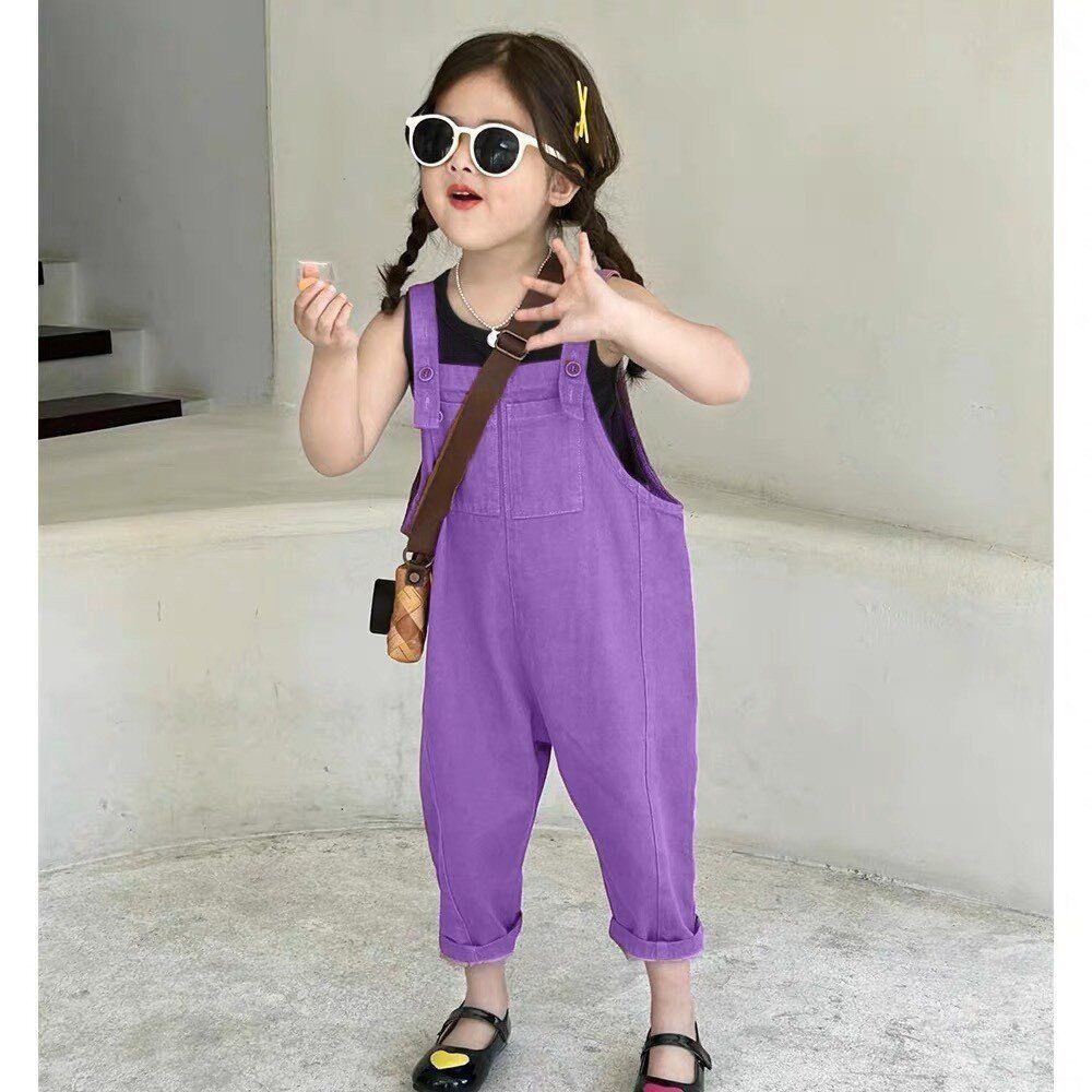 (Size 10-35kg) Set yếm bé gái phối áo thun siêu đáng yêu