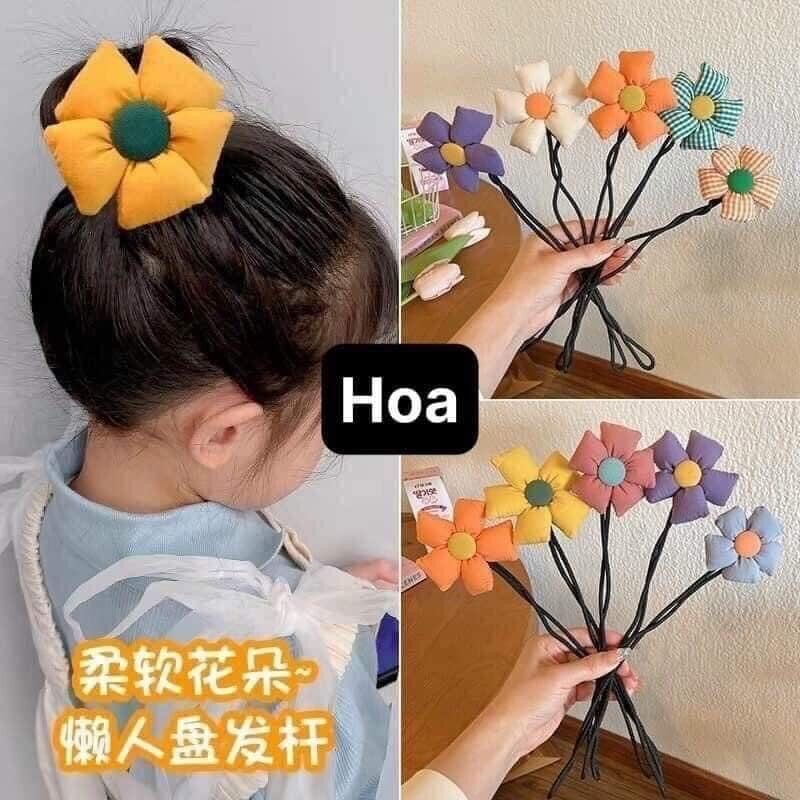 Thanh Uốn Búi Tóc Hoa Bèo Siêu Dễ Thương Cho Bé