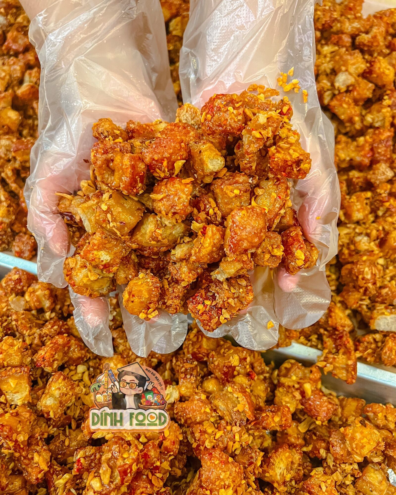 Tóp mỡ rim mắm tỏi MÚP MÍP 150g