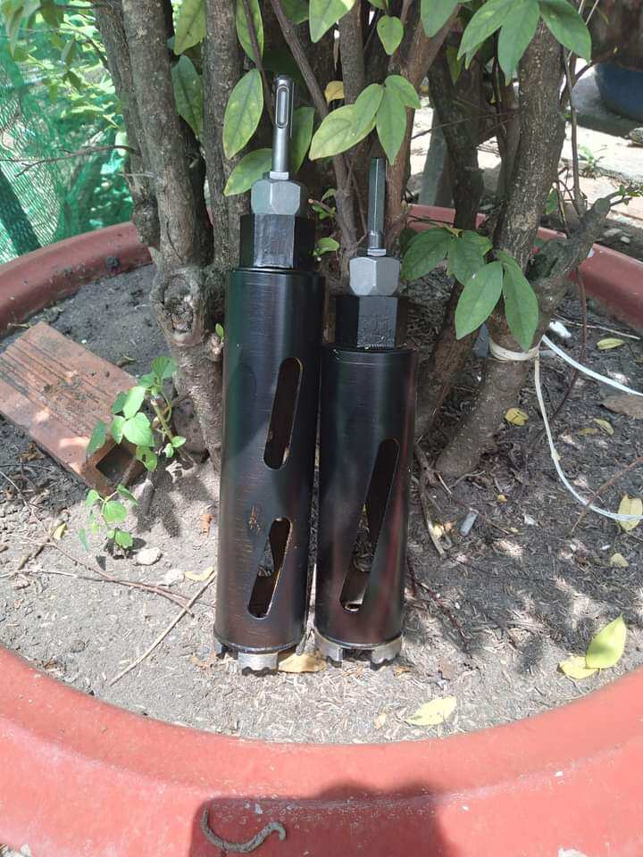 Mũi khoan rút lõi dài 25cm phi 32-56 và 63