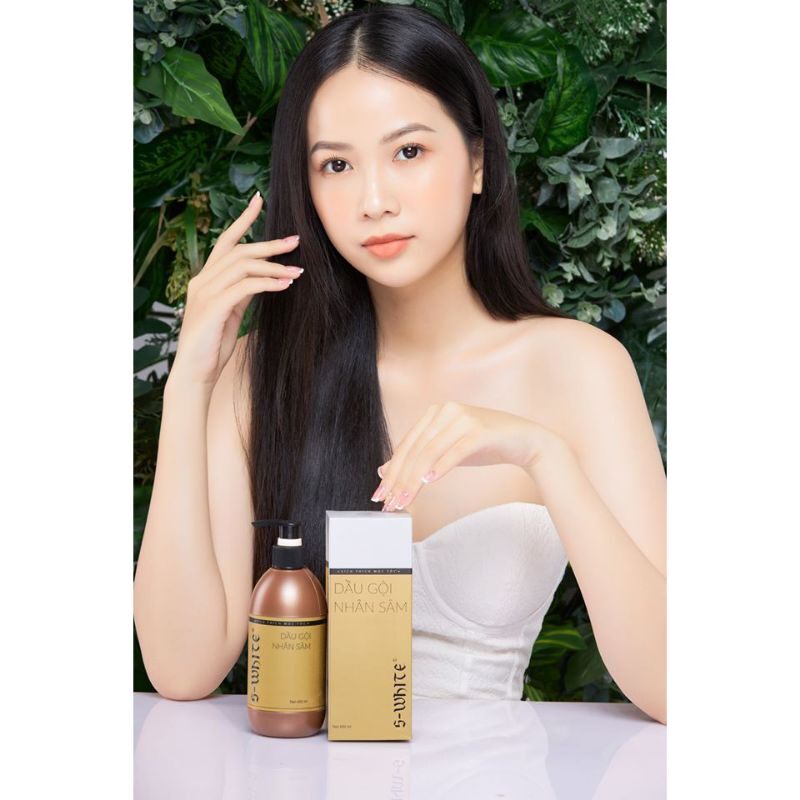 Dầu Gội Nhân Sâm Đào S- White 450ml Chính Hãng