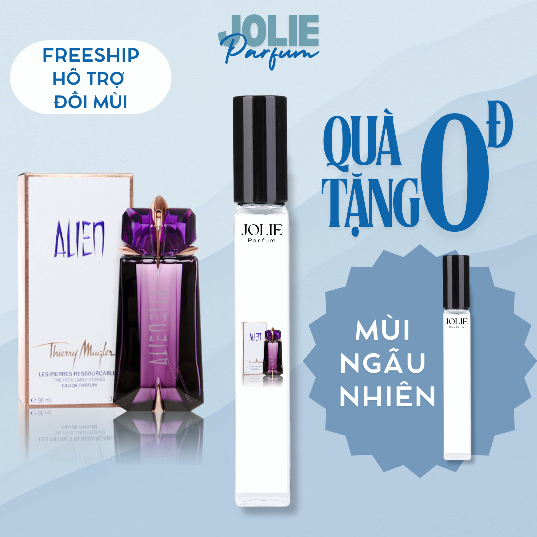 Nước hoa nữ Alien 10ml lưu hương 8 tiếng - Jolie Parfum