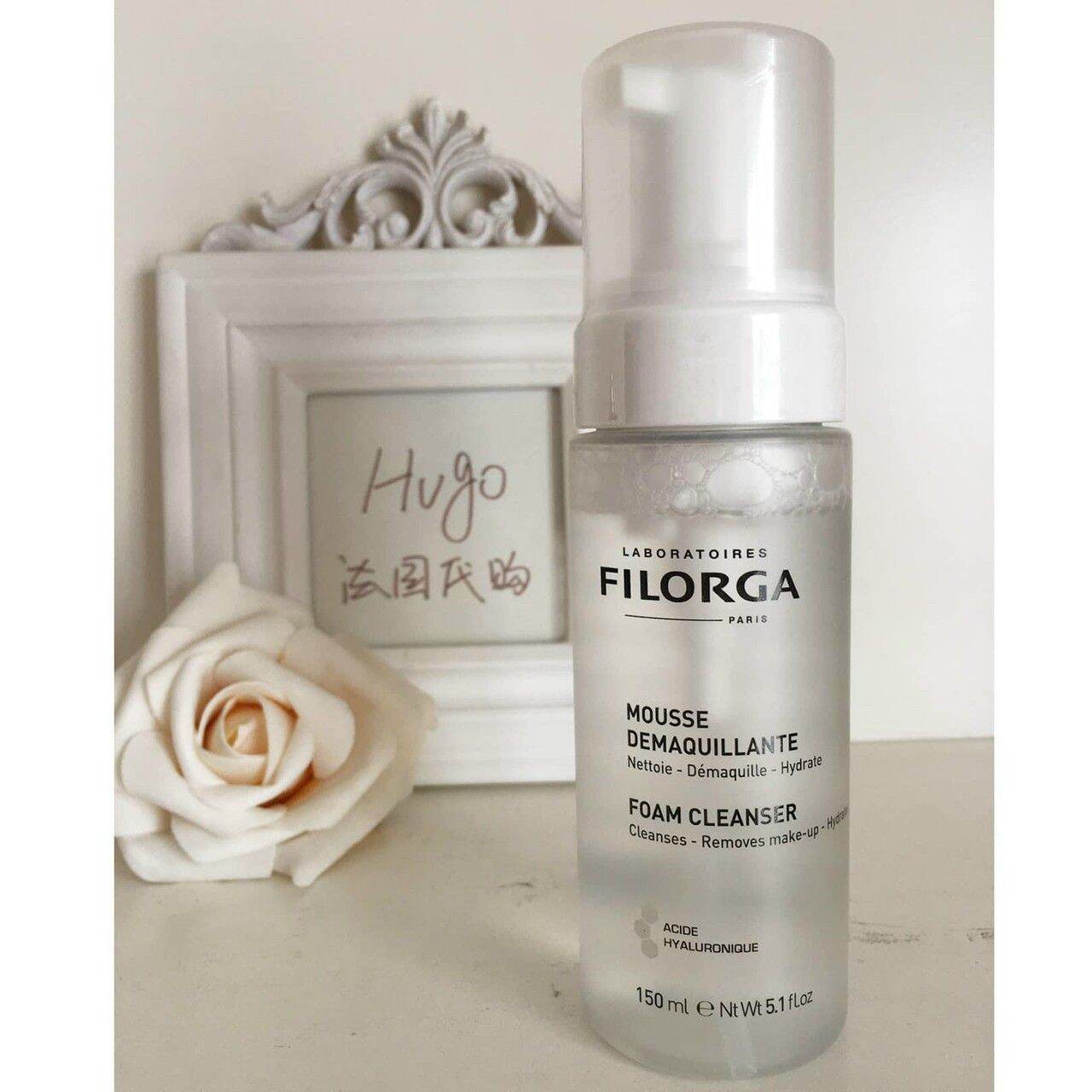 Sữa rửa mặt tạo bọt 3in1 của filorga 150ml