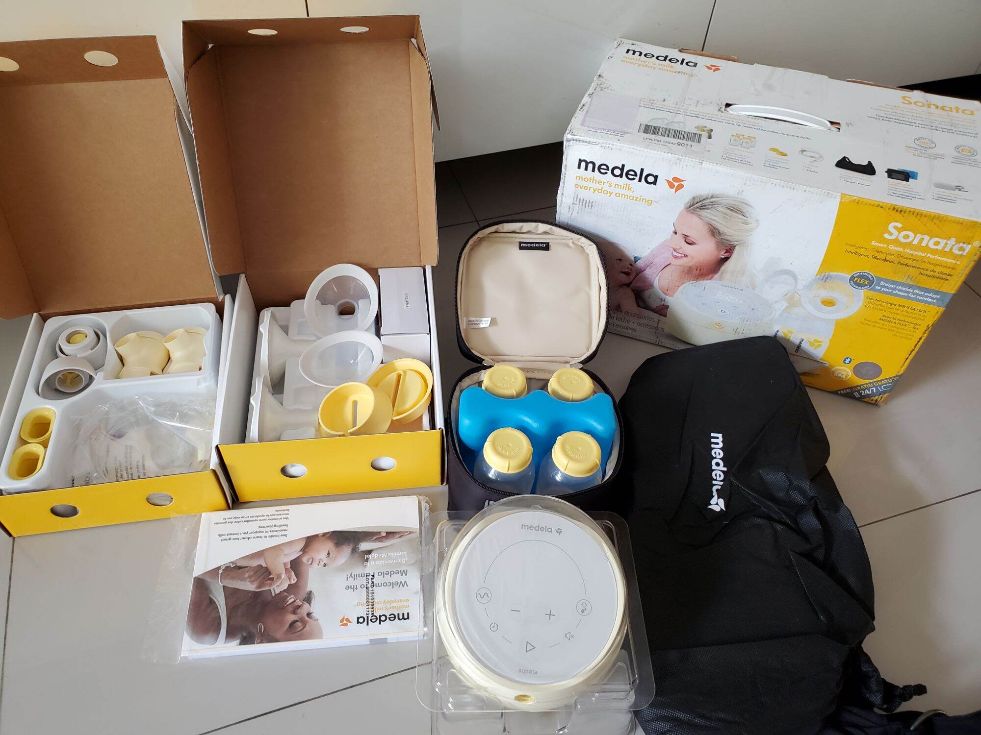 Máy hút sữa điện đôi Medela Sonata Flex