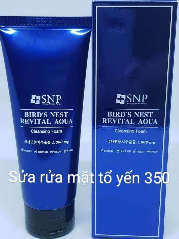 [Hàng cao cấp] Sữa rửa mặt tổ yến SNP