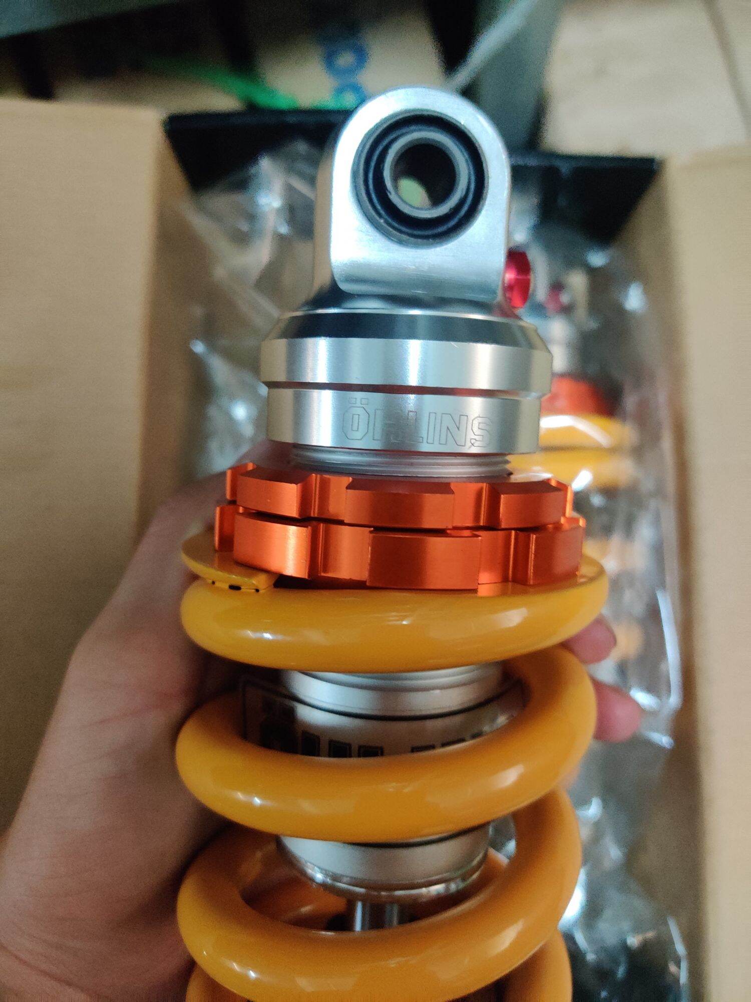 Phuộc sau Ohlins RCB YSS gắn exciter 2010 ex135 ex150