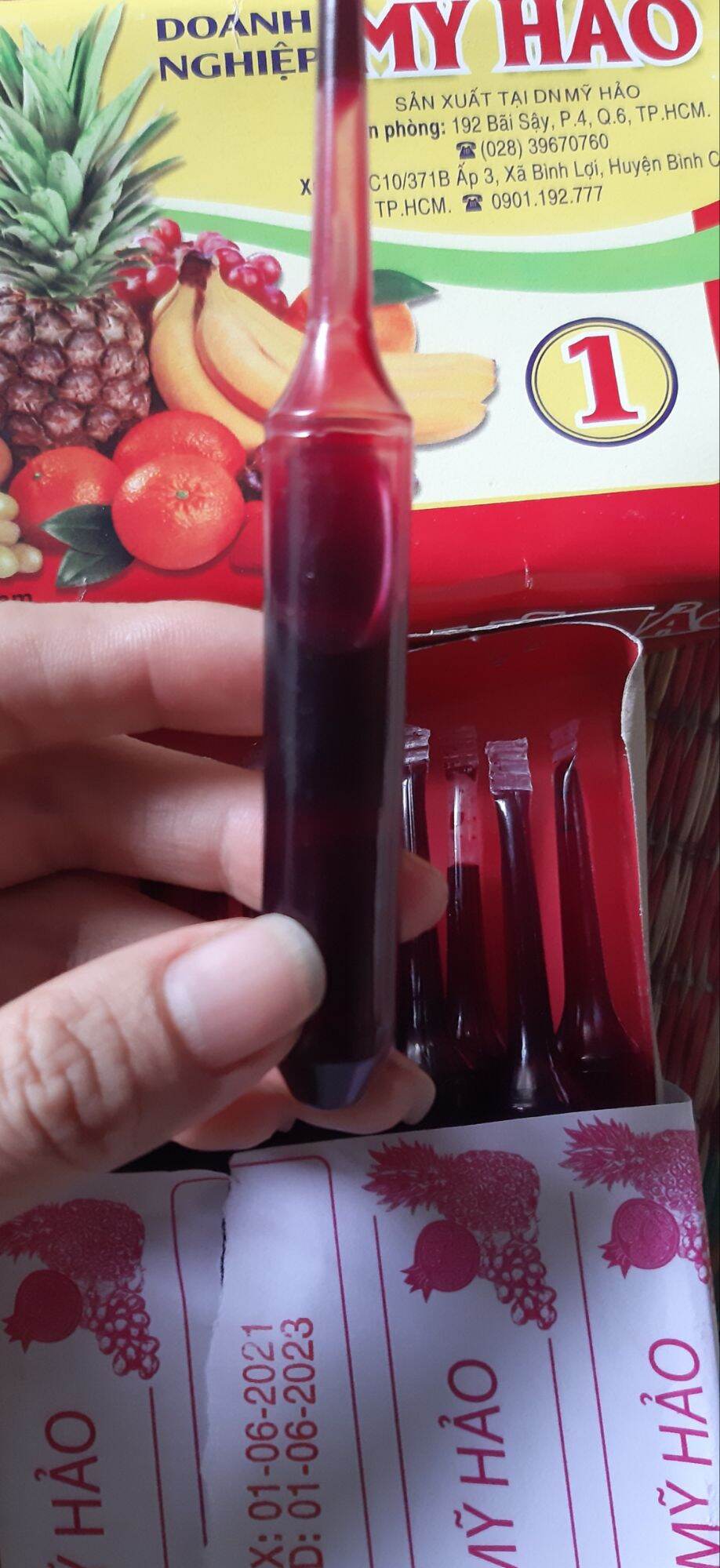 1 hộp 12 ống màu dạng nước mỹ hảo