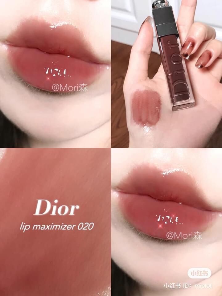 Son kem dưỡng có màu Dior Lip maximizer fullsize unbox
