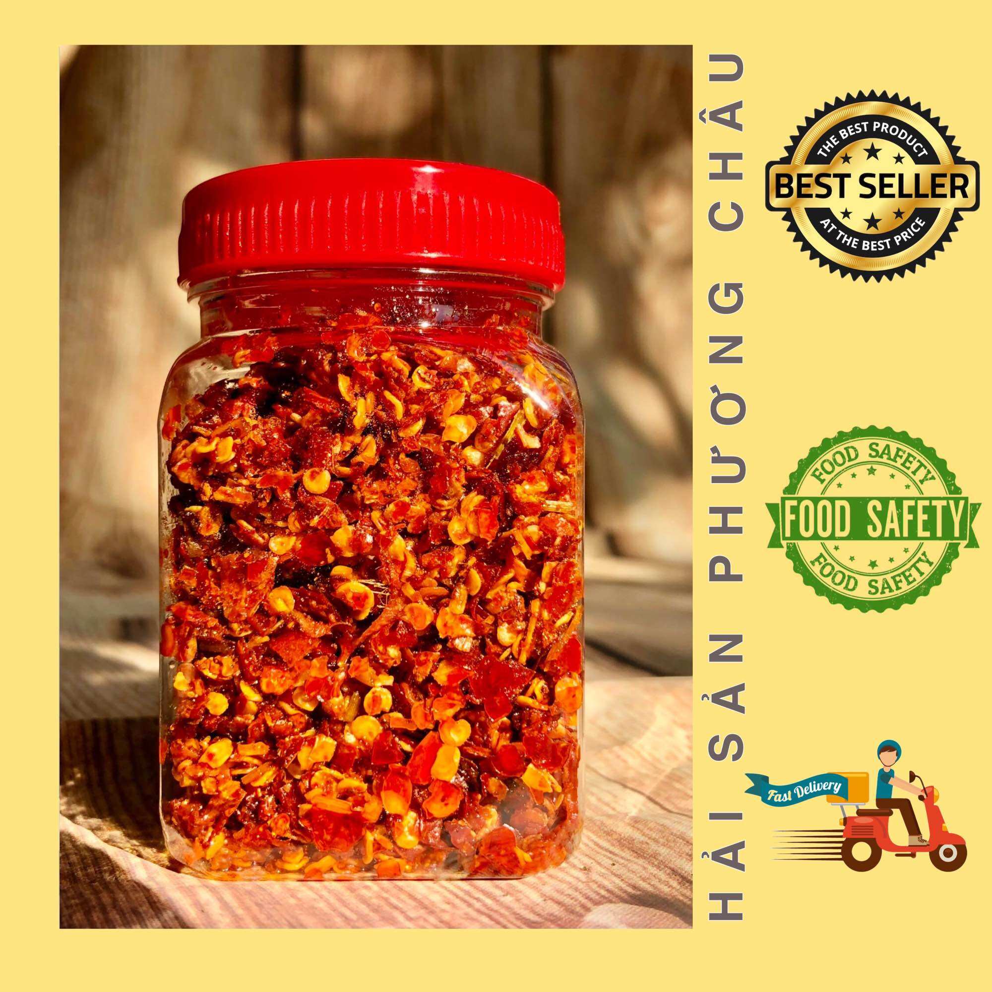 Ớt sa tế Bình Định thơm ngon nhà làm 100g