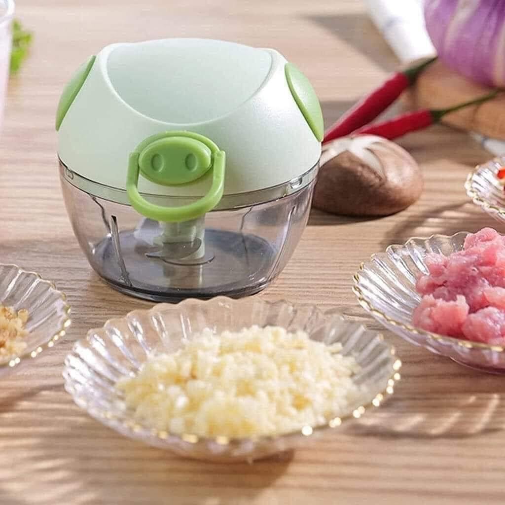 👉👉MÁY XAY TỎI ỚT MINI HÌNH CON LỢN