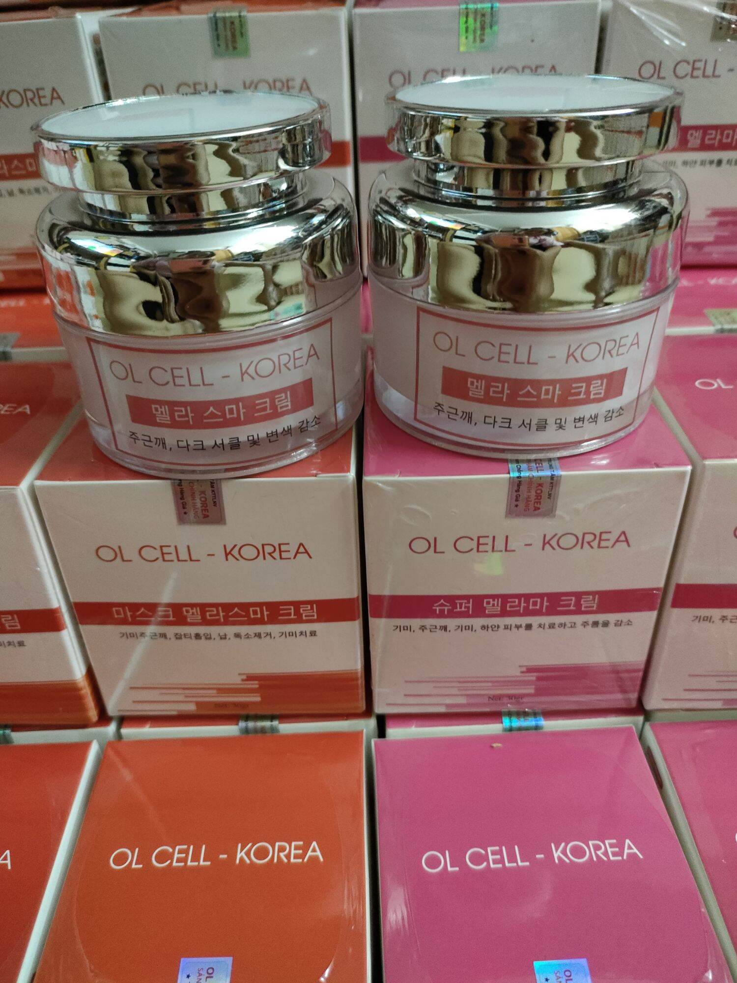 Bộ Đôi OL CELL Xoá Nám Tàn Nhang Thâm Sạm Trắng Da