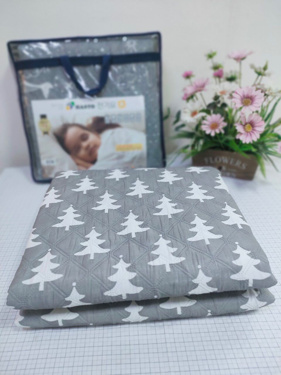 chăn điện sưởi Cotton Hanil nội địa   Hàn Quốc