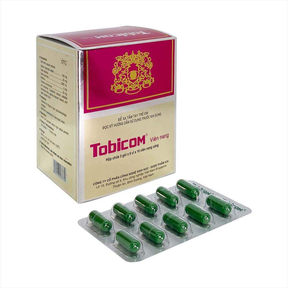 Bổ mắt, Tobicom hộp 18vỉ*10viên