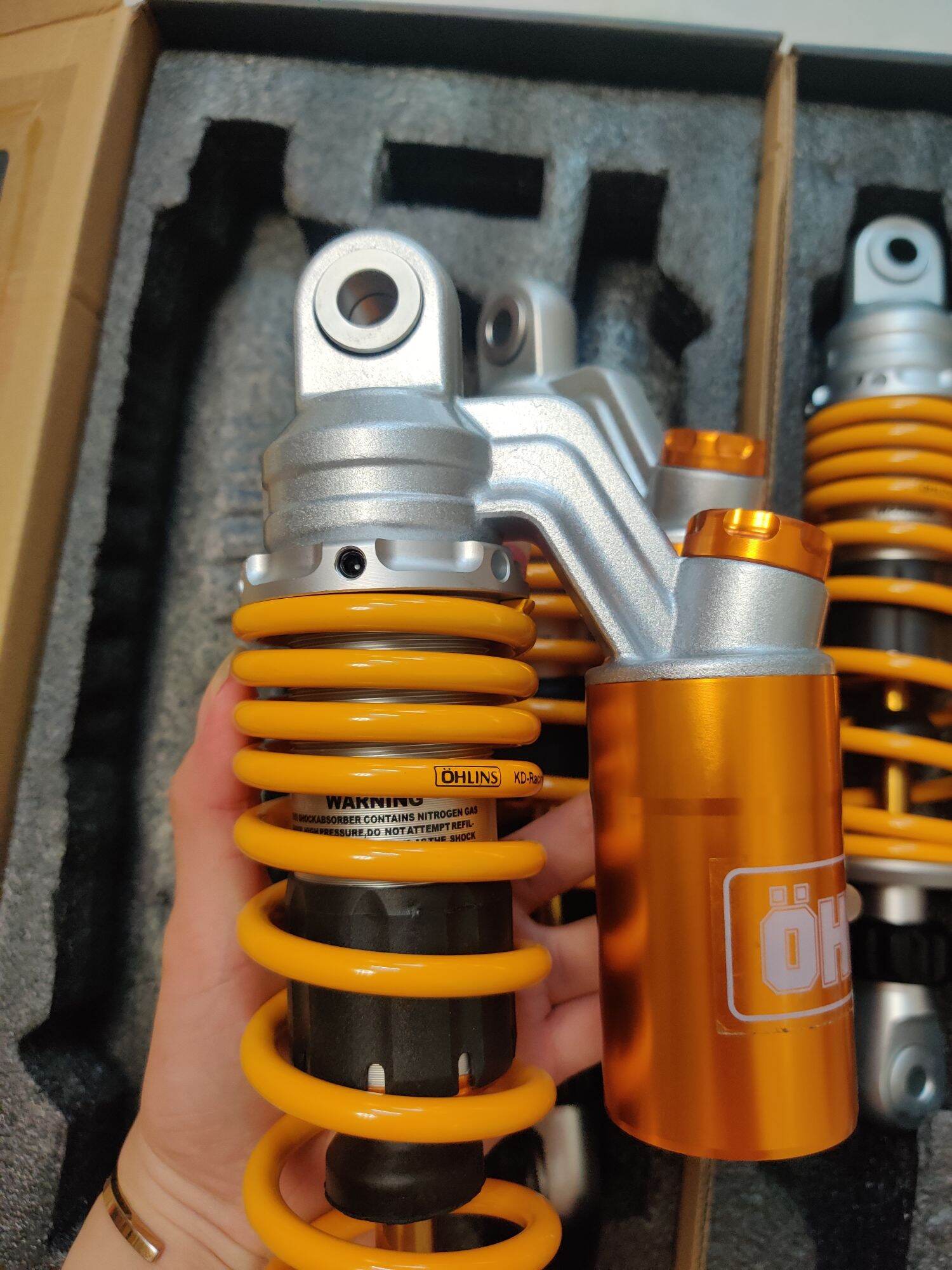 💥💥Phuộc OHLINS bình dầu vàng gắn Dr Wave RS Sirius Jupiter MAX CUP AXELO ELEGANT FUTURE BLADE