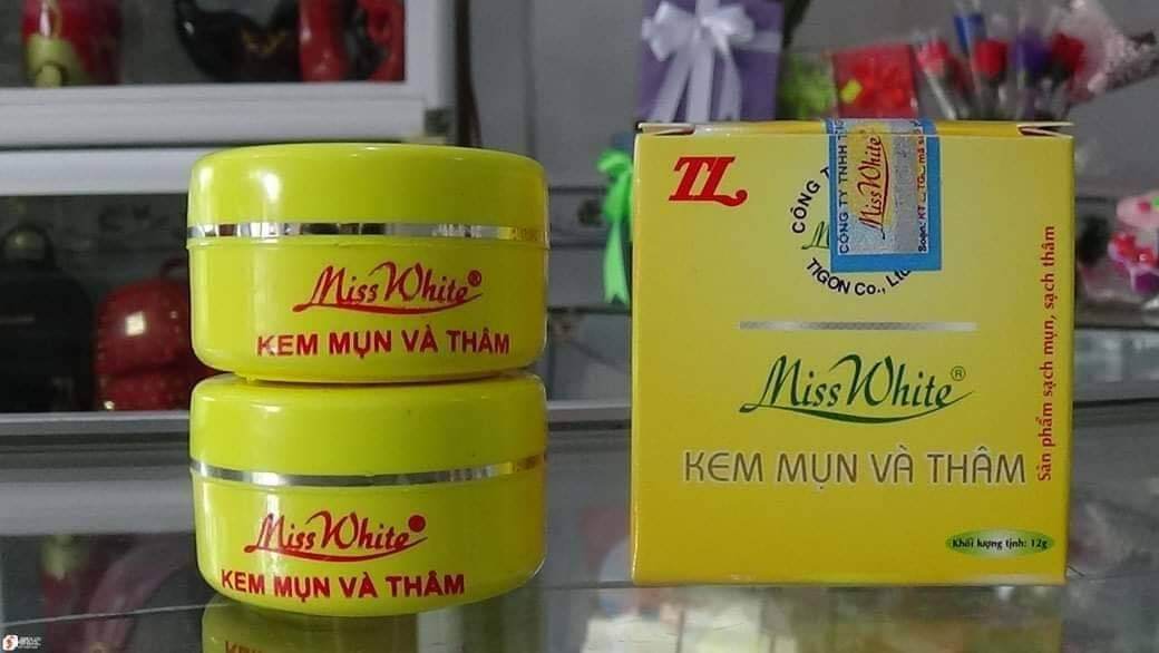 2 hũ kem miss white nghệ hũ lớn