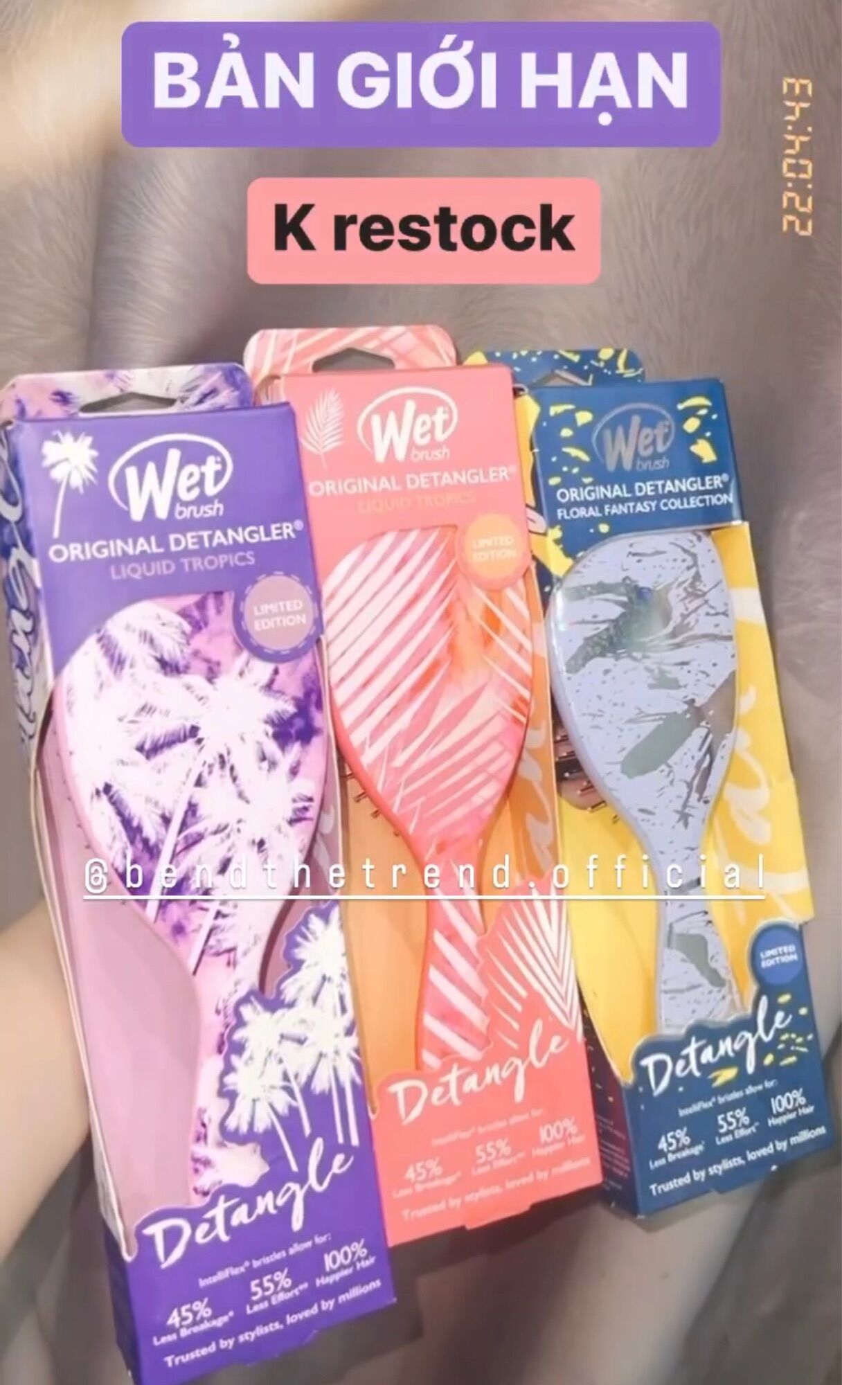[AUTH-ĐỦ BILL] LƯỢC WET FULLSIZE PHIÊN BẢN LIMITED