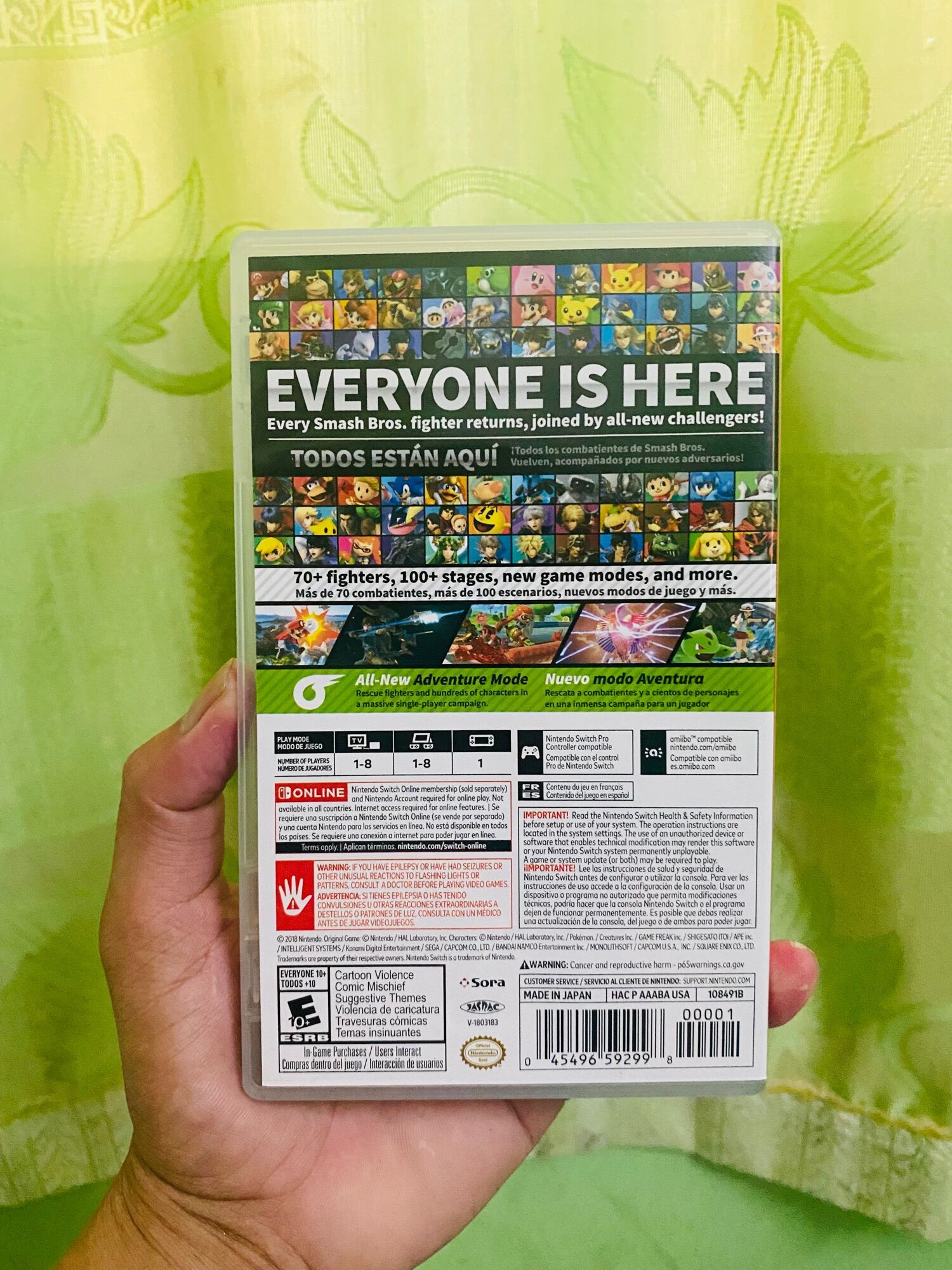 ĐĨA GAME SWITCH: SUPER SMASH BROS ULTIMATE (2nd)