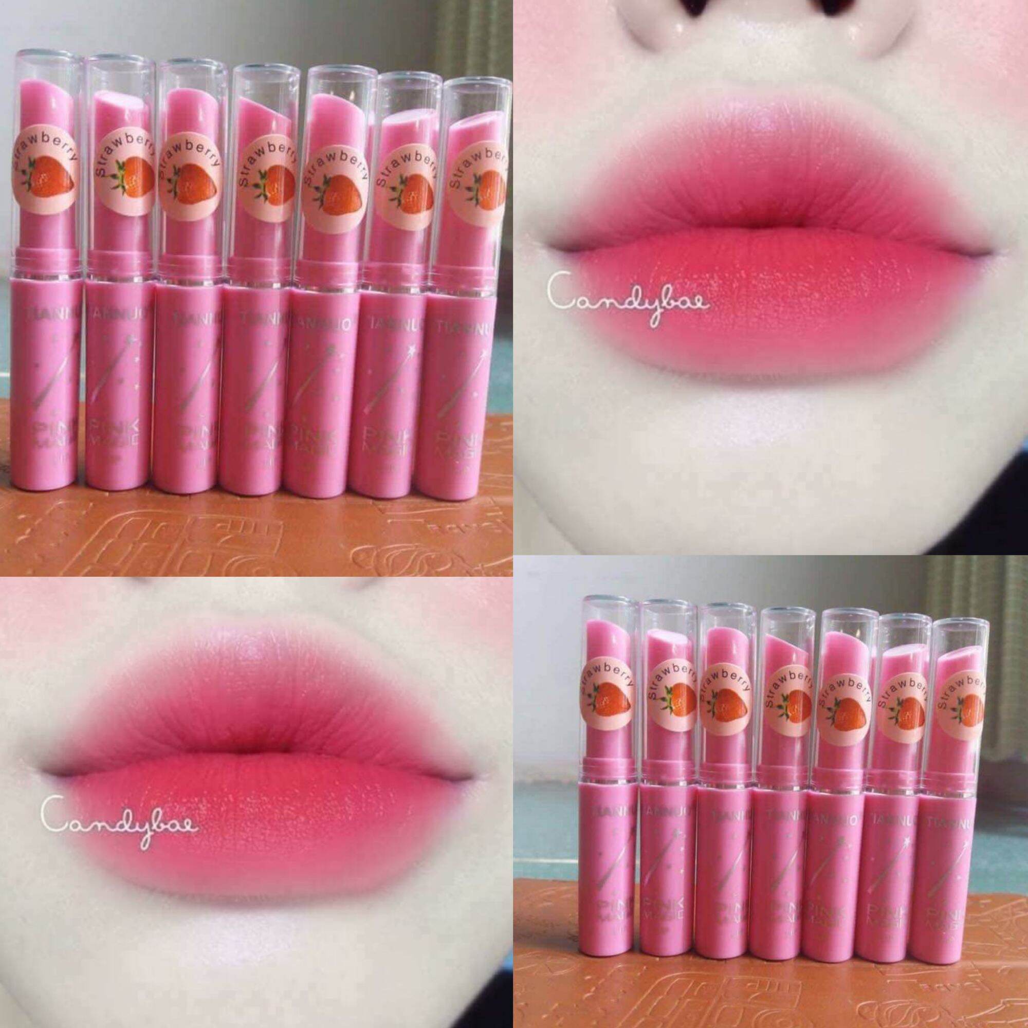 Son gió dưỡng môi magic pink - dưỡng hồng môi, giữ màu lâu trôi
