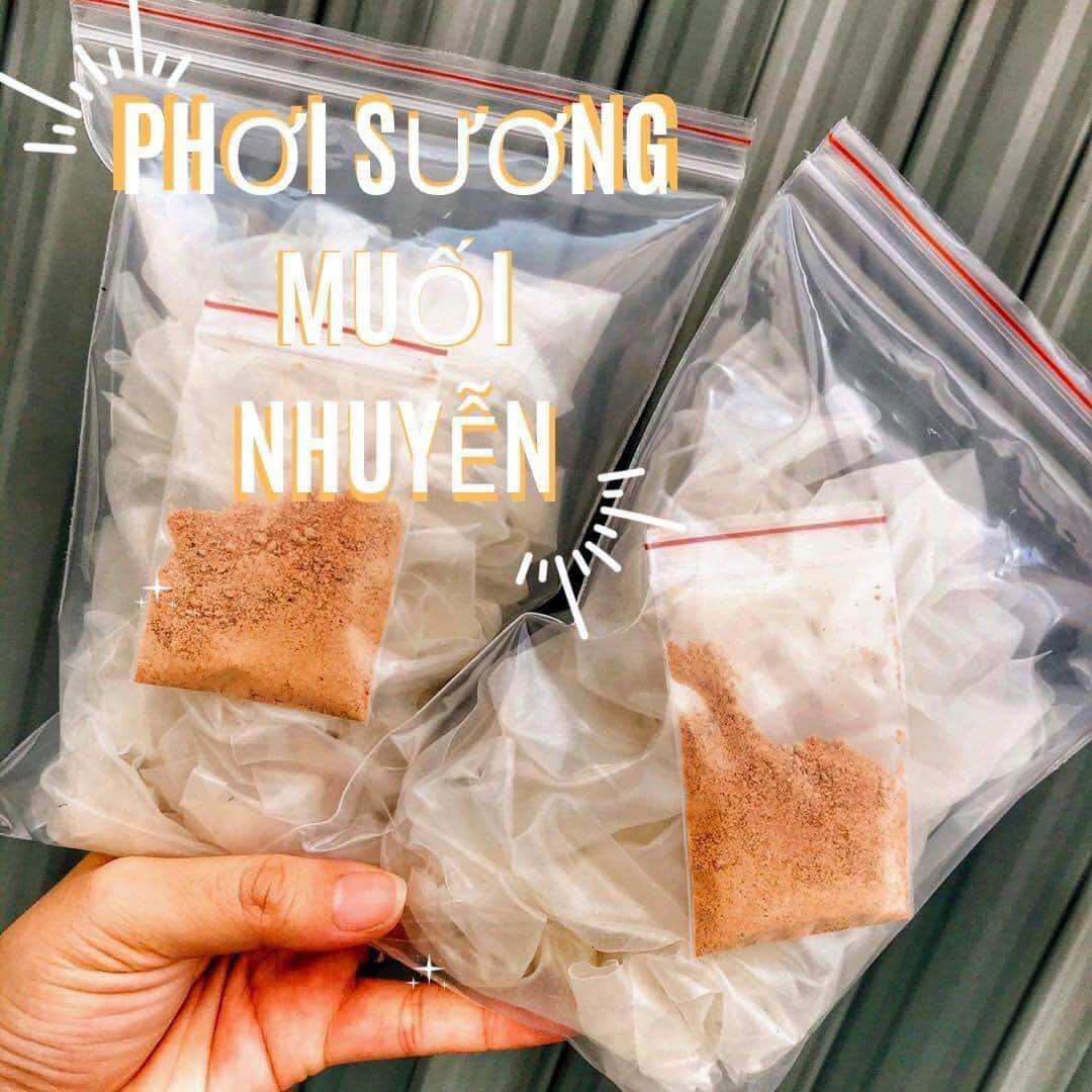 Bánh phơi sương muối sặt