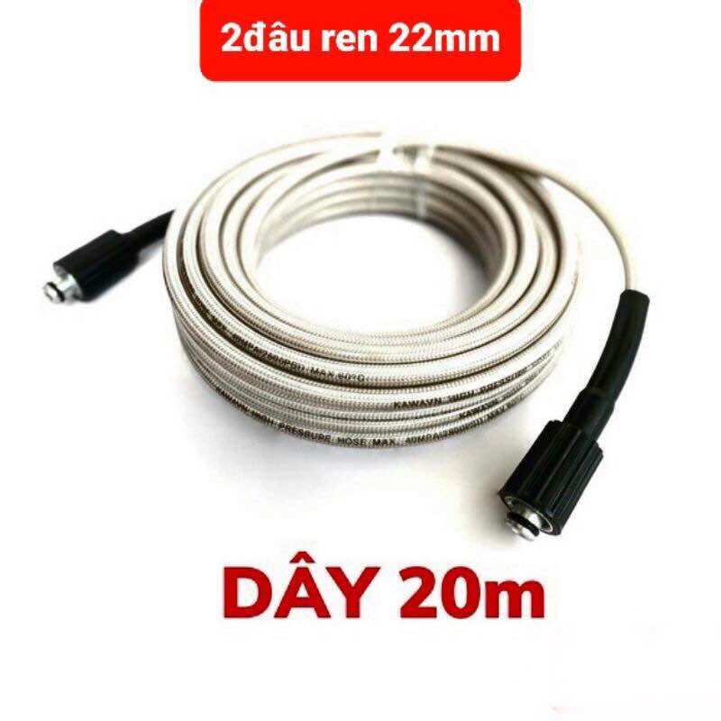 dây rửa xe mini -20m dành cho máy rửa