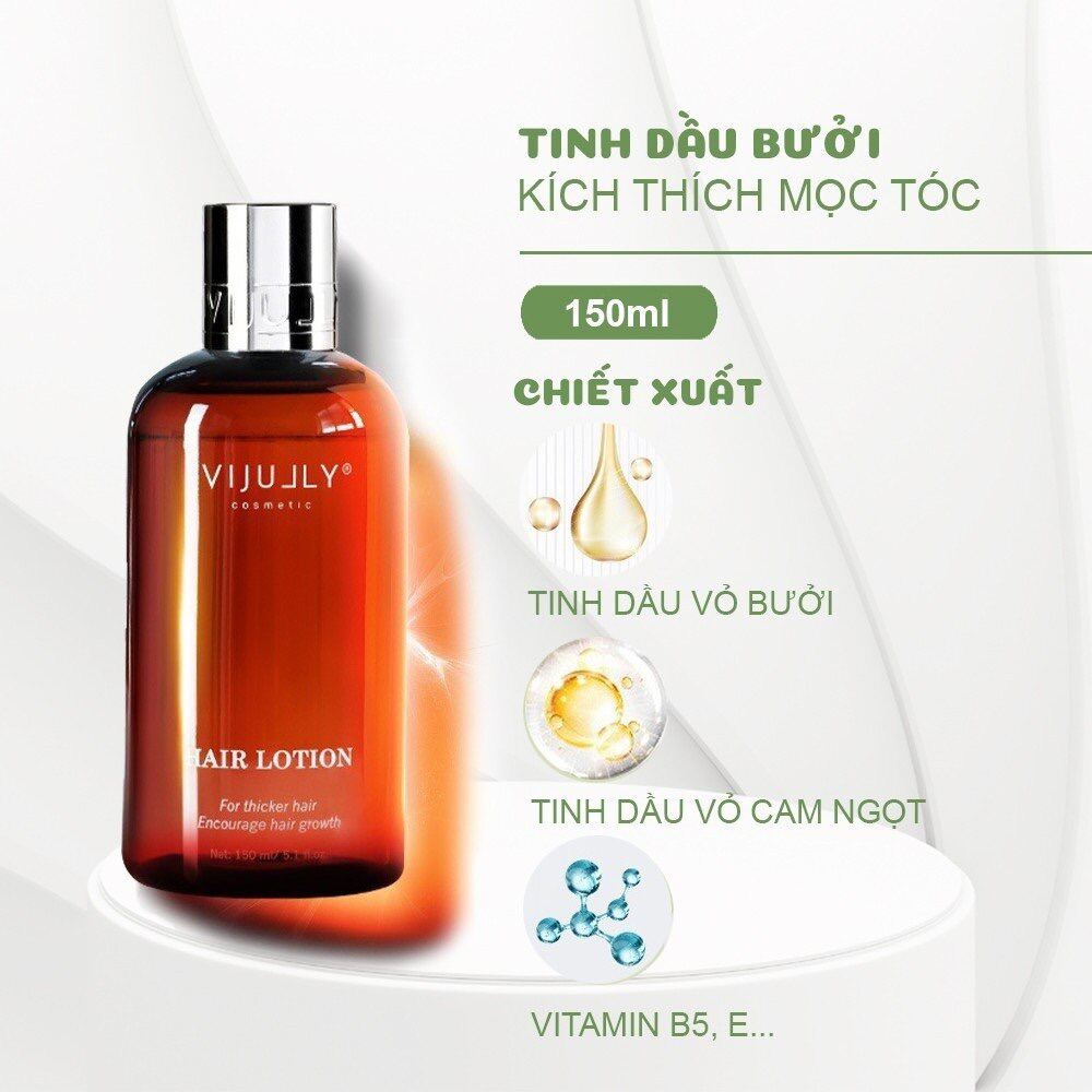 Tinh dầu xịt bưởi Vijully kích thích mọc tóc, ngăn ngừa rụng tóc- hair lotion