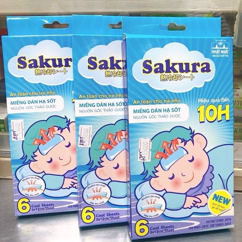 Miếng Dán Hạ Sốt Sakura