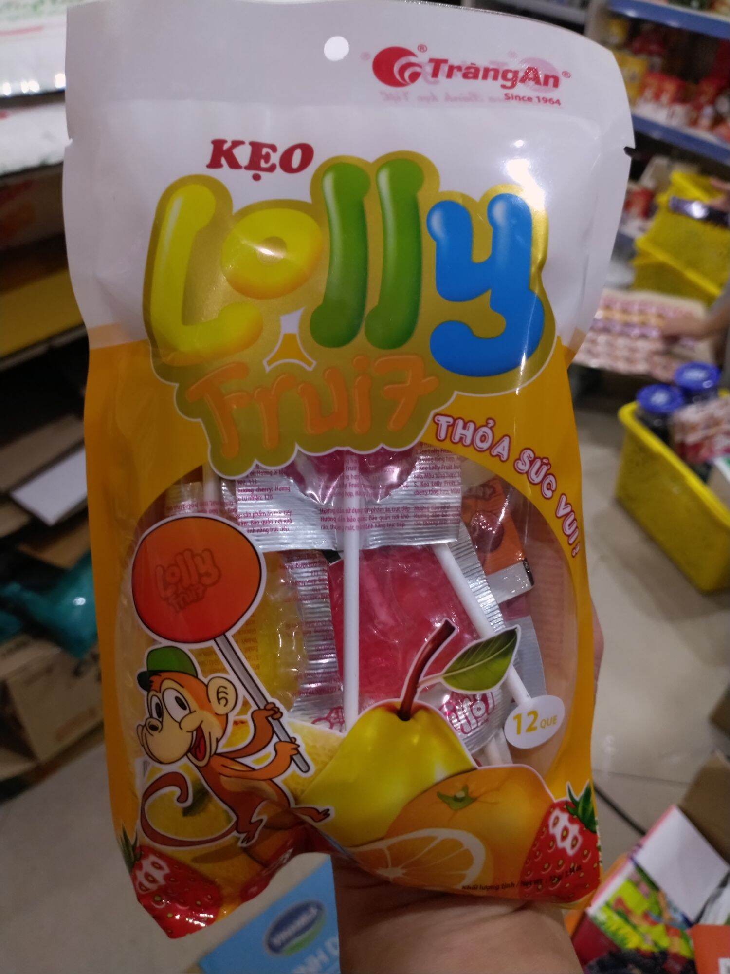 Kẹo mút Loly gói 12 cái