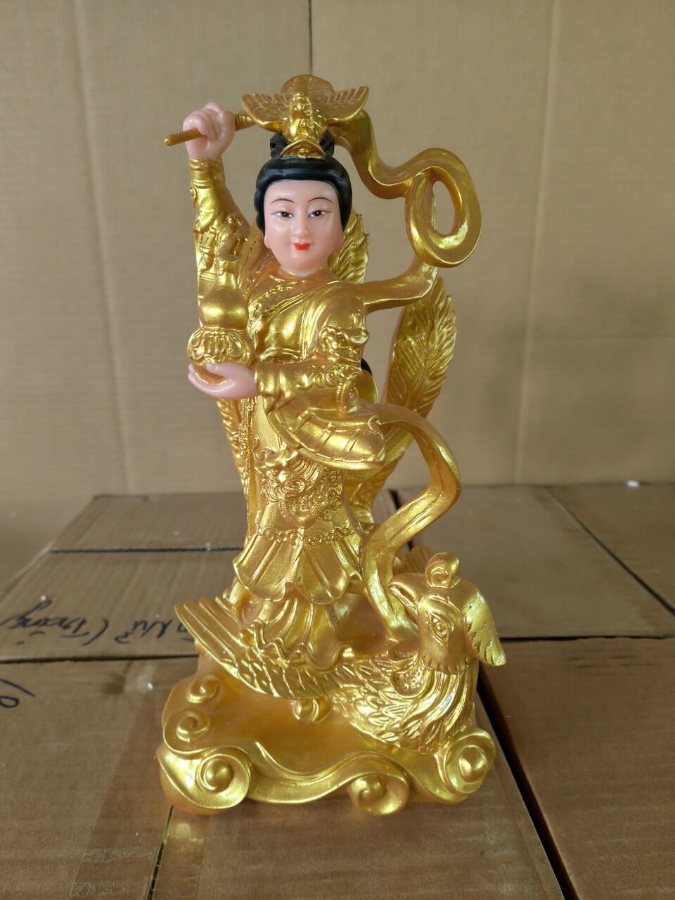 Tượng Cửu Thiên Huyền Nữ cao 30cm