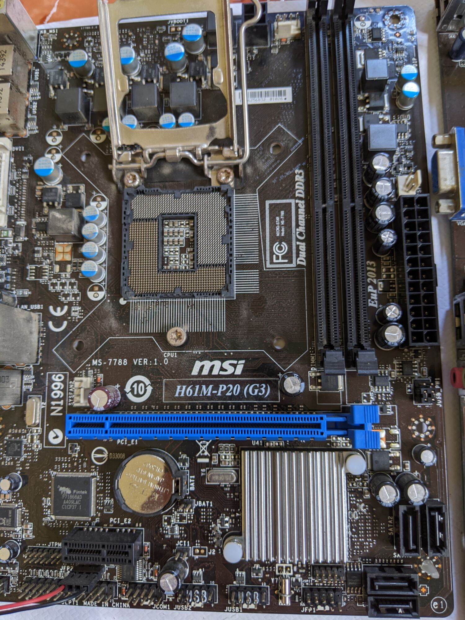 Main h61 các loại asus, intel, msi, foxcon, giga, biostar, ecs...