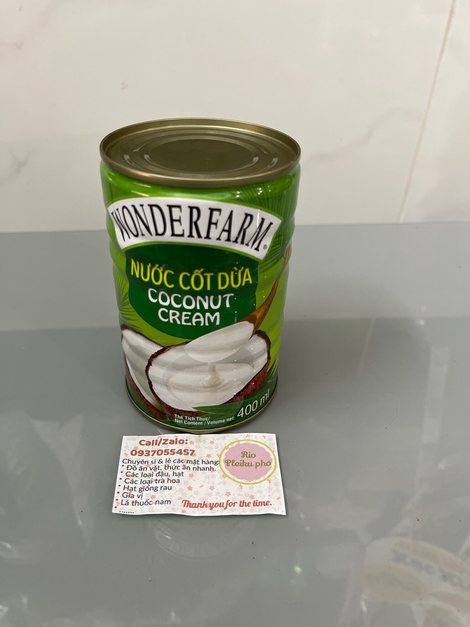 400ml nước cốt dừa lon