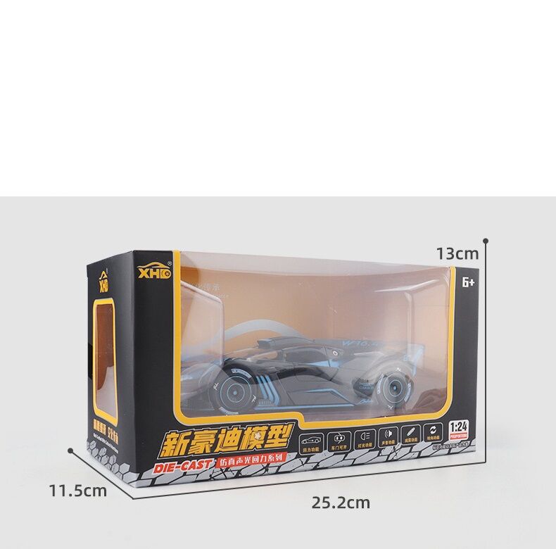 Mô hình xe kim loại tỷ lệ 1:24 Bugatti Bolids