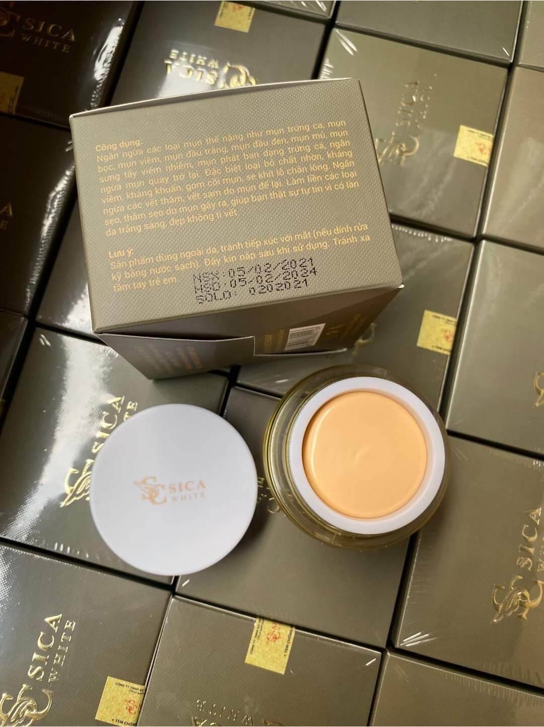 (Hàng sẵn Chính Hãng) Face Mụn Sica White