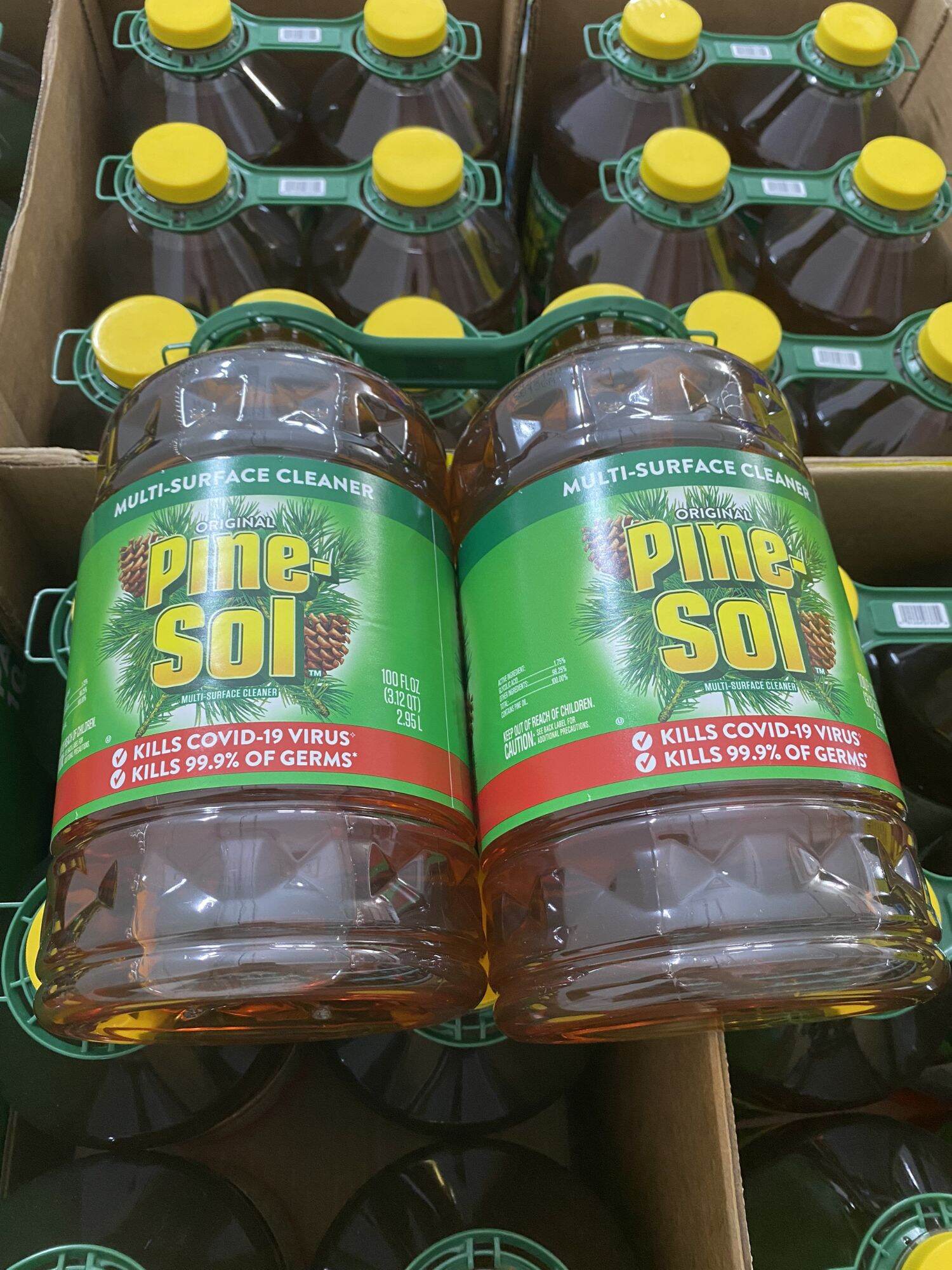 Lau sàn pine-sol 2.95 lit hàng ngoại nhập bao check bao đổi trả