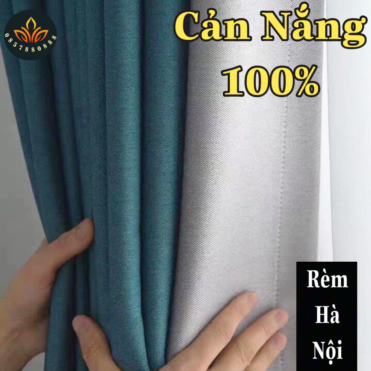 Rèm cửa, Rèm vải thô bố che nắng 100%
