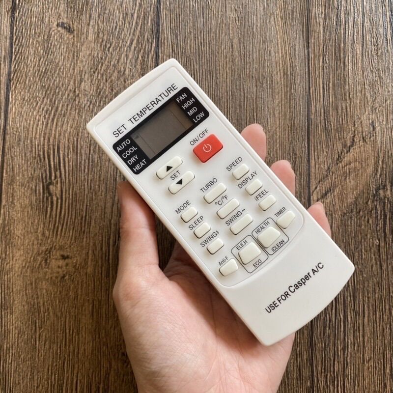 REMOTE máy lạnh CASPER ( tặng pin )