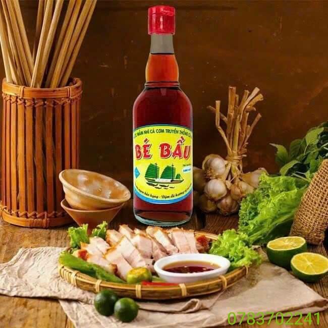 1Chai nước mắm Bé Bầu loại đặc biệt (500ml/chai)