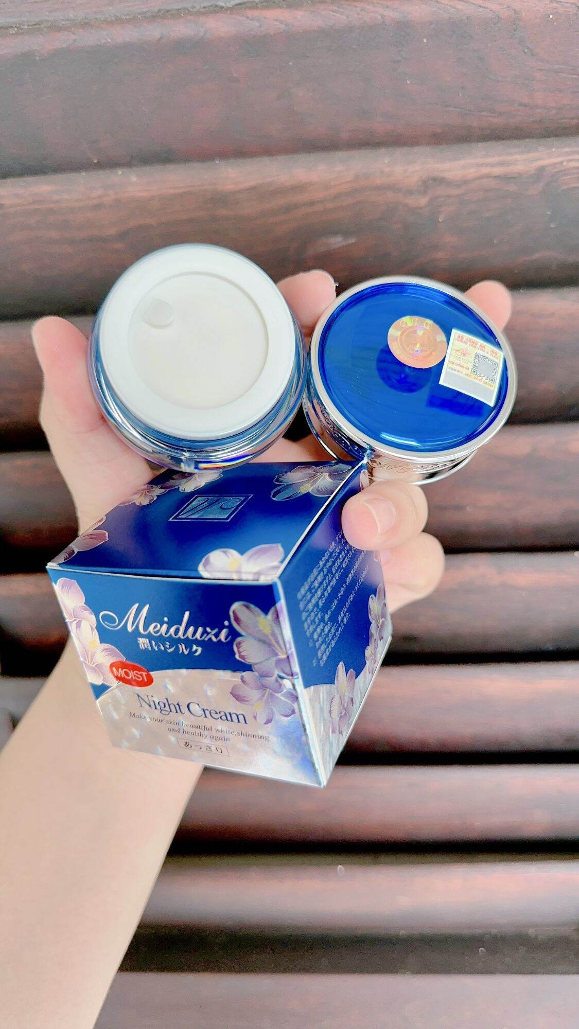 Kem Face Dưỡng Da Ban Đêm Meduzi Nhật (tem vuông)