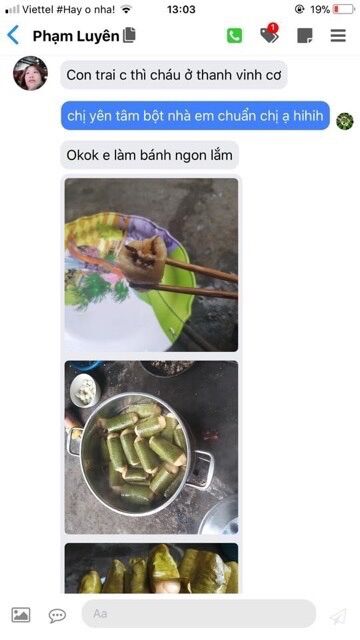 2kg BỘT LÀM BÁNH SẮN ĐẶC SẢN PHÚ THỌ