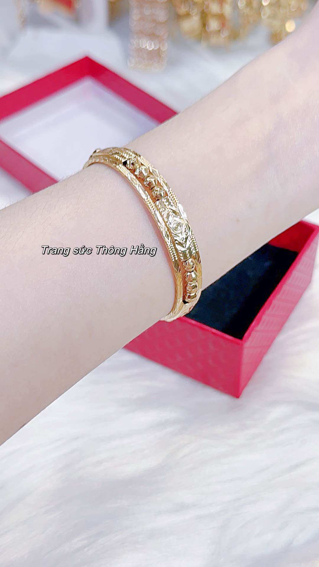 Vòng bi đồng đỏ loại bảng cao cấp màu miền tây