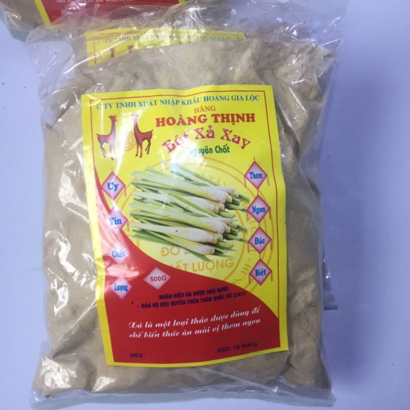 Bột sả nguyên chất hoàng thịnh 500g