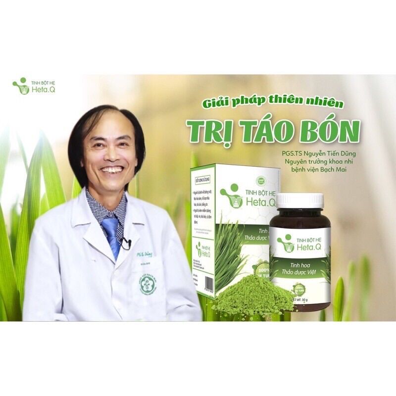 Tinh bột HẸ HETA.Q - thực phẩm bổ xung - chất xơ