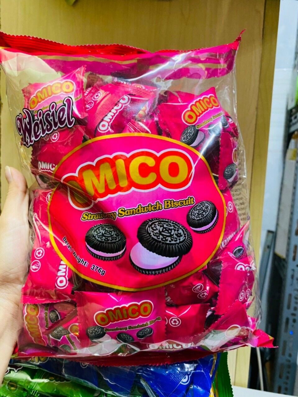 (SIÊU ĐÃ)COMBO 70 CÁI BÁNH OREO MINI OMICO