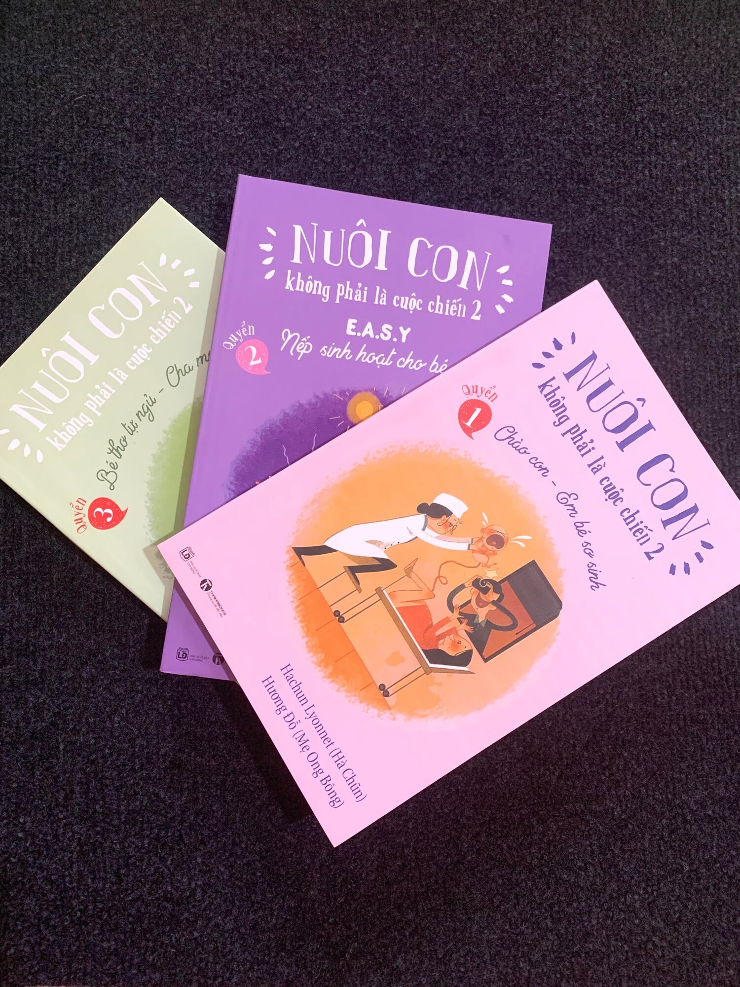 Combo nuôi con không phải là cuộc chiến, để con được ốm