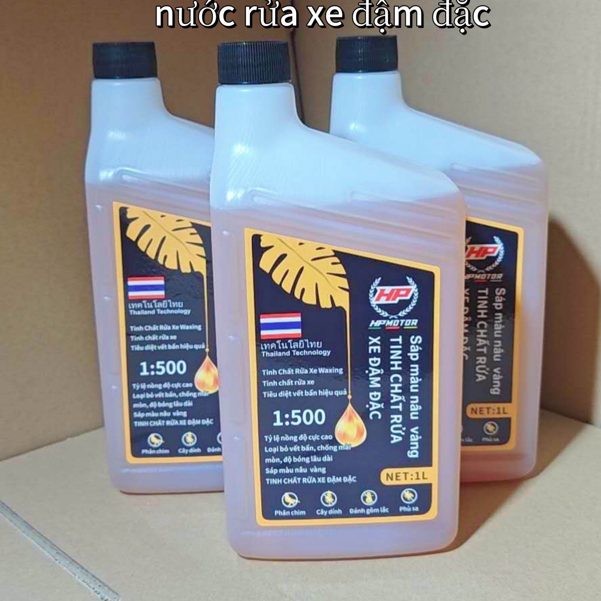 Nước Rửa Xe Đậm Đặc HP Motor 1L – Pha 1:500 Siêu Tiết Kiệm – Làm Sạch Bùn Đất, Bóng Sơn Xe Máy Ô Tô,phụ tùng phụ kiện xe